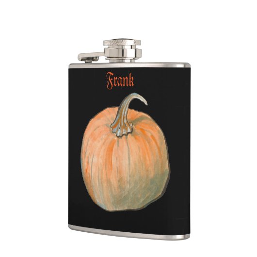 Wasserfarbe Flachmann (Links)