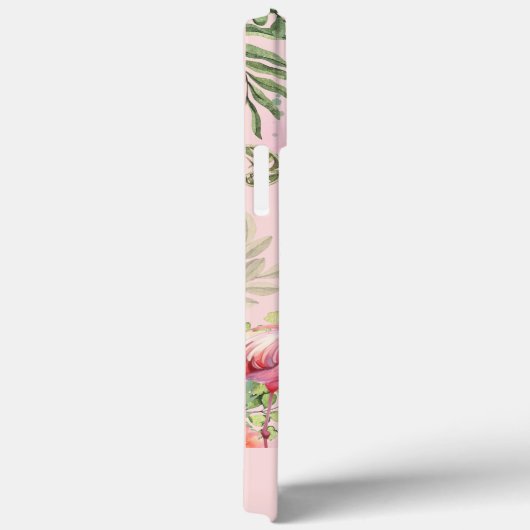 Wasserfarbe Flamingo Niedlich Personalisiert Case-Mate iPhone Hülle (Rückseite / Rechts)