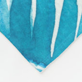Wasserfarbe Fleecedecke (Ecke)