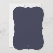 Wasserfarbe Flora Banner Küche Tee Einladung (Rückseite)