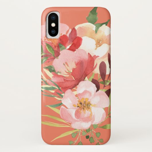 Wasserfarbe Floral Bouquet iPhone / iPad Gehäuse Case-Mate iPhone Hülle (Rückseite)