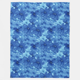 Wasserfarbe Floral Gemütlicher Komfort und Stil Fleecedecke