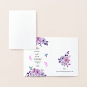 Wasserfarbe Folienkarte (Anzeige)