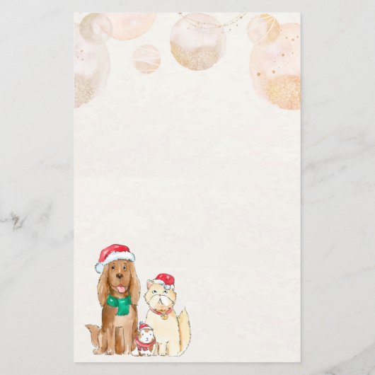 Wasserfarbe Friendsmas Weihnachtsfeierliche Party Flyer (Hinten)