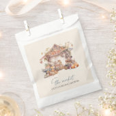 Wasserfarbe, frisch vom Markt Brautparty Geschenktütchen (Ausgeschnitten)