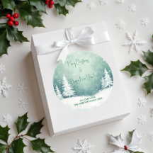 Wasserfarbe Frohe Weihnachten und glückliches Neue