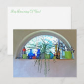 Wasserfarbe für Halbmond Postkarte (Vorne/Hinten)