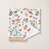 Wasserfarbe für Rustikale Fallfolien Badhandtuch Set (Waschlappen)