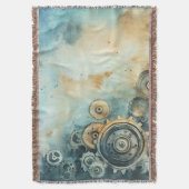 Wasserfarbe für Steampengeere - Uhrwerk Decke (Vorderseite Vertikal)