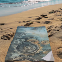 Wasserfarbe für Steampengeere - Uhrwerk