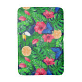 Wasserfarbe für tropische und tropische Gärten Badematte (Vorderseite Vertikal)