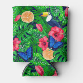 Wasserfarbe für tropische und tropische Gärten Dosenkühler (Vorderseite)