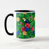 Wasserfarbe für tropische und tropische Gärten Tasse (Links)