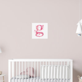 Wasserfarbe G Poster