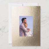 WASSERFARBE GARDEN WEDD Save the Date Karte (Rückseite)