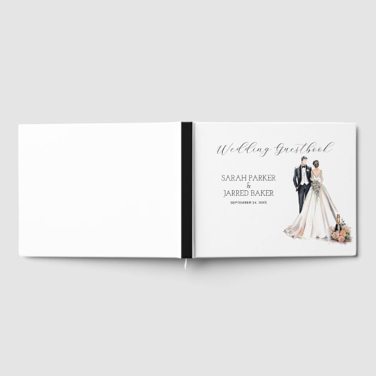 Wasserfarbe Gästebuch (Voll)