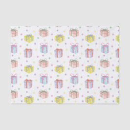 Wasserfarbe Geburtstagsgeschenke & Confetti Seidenpapier