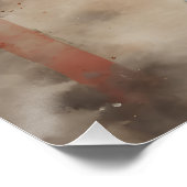 Wasserfarbe Geisha no 11 Poster (Ecke)