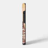 Wasserfarbe gekippt unglückliche grauenhafte graue iPhone hülle (Linke Seite)