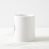 Wasserfarbe Gemalte Herzen Kaffeetasse (Mittel)