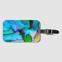 Wasserfarbe Gepäckanhänger