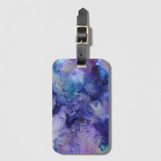 Wasserfarbe Gepäckanhänger (Vorderseite Vertikal)