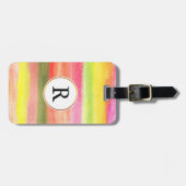 Wasserfarbe Gepäckanhänger (Vorderseite horizontal)