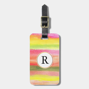 Wasserfarbe Gepäckanhänger