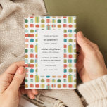 Wasserfarbe Geschenke Weihnachten Geschenke Party Einladung<br><div class="desc">Diese festliche und moderne Einladungskarte Set den Ton für ein lustiges und fröhliches Party mit einem geschenkten Thema in dieser Saison! Mit Aquarellmalereien von Hand bemalter Weihnachtsgeschenke rund um moderne Typografie an der Vorderseite und mit farbigen Streifen auf der Rückseite. Beeindrucken Sie sie, indem Sie das Thema mit passenden Party-Vorräten...</div>