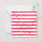 Wasserfarbe Geschenkkarten für Weihnachtsgeschenke Mitteilungskarte (Rückseite)