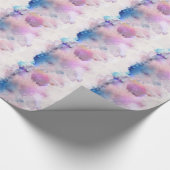 Wasserfarbe Geschenkpapier (Ecke)