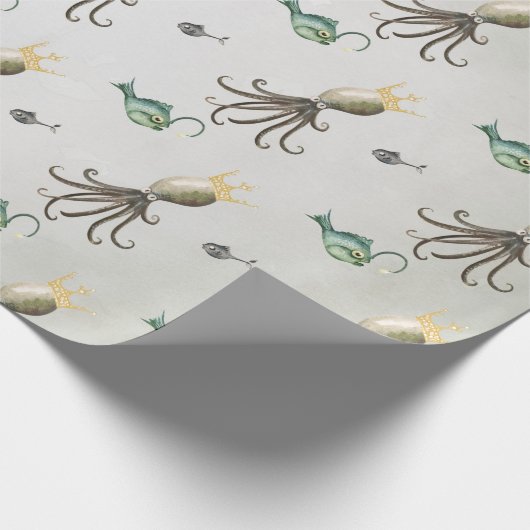 Wasserfarbe Geschenkpapier (Ecke)