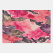 Wasserfarbe Geschenkpapier Set (Vorderseite 3)