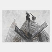 Wasserfarbe Geschenkpapier Set (Vorderseite)