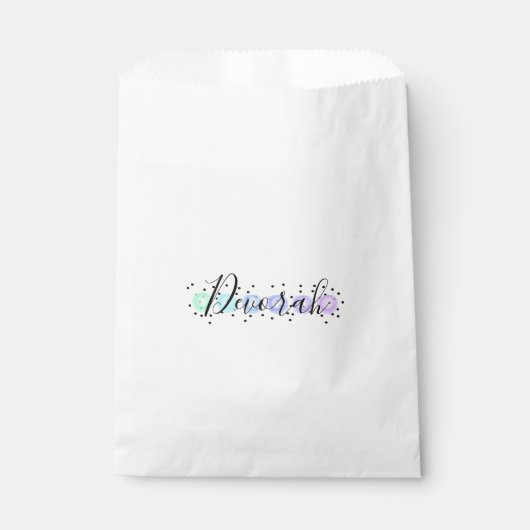 Wasserfarbe Geschenktütchen (Vorderseite)