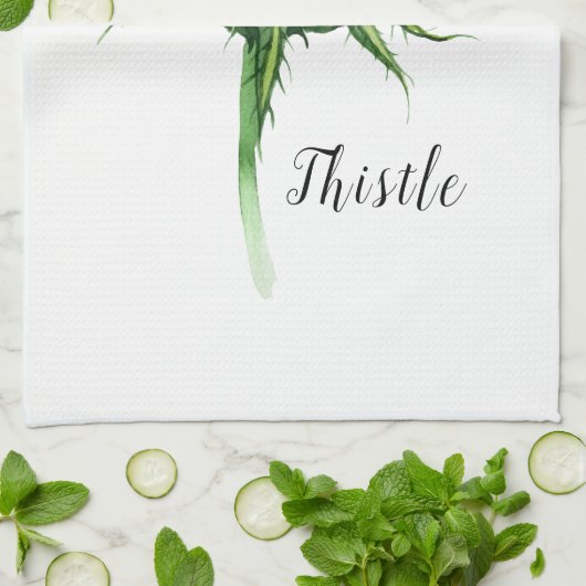 Wasserfarbe Geschirrtuch (Gefaltet)