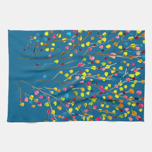 Wasserfarbe Geschirrtuch (Horizontal)