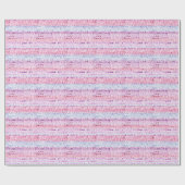 Wasserfarbe gestrichen: Rosa graue Polka Geschenkpapier (Flach)