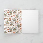 Wasserfarbe glücklich Fall Y'all Karte (Innenseite)