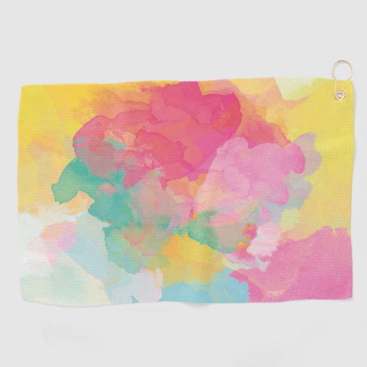 Wasserfarbe Golfhandtuch (Horizontal)