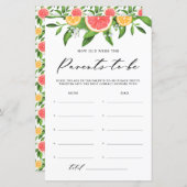 Wasserfarbe Grapefruit Wie alt Baby Duschspiel (Vorne/Hinten)