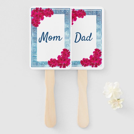 Wasserfarbe Grecian Elegance Pink Baby Duschgel Sp Fächer (Vorne und Hinten)