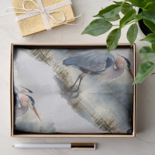 Wasserfarbe Große Blauen Steinbock Seidenpapier (Geschenk)