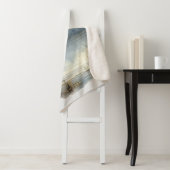 Wasserfarbe Grosses Blaues Meer Sherpadecke (Beispiel)