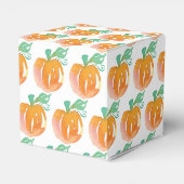 Wasserfarbe Halloween Pumpkin Trick oder Treat Can Geschenkschachtel (Rückseite)