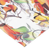 Wasserfarbe Handgemalt Exquisite Delikate Blume Großer Tischläufer (Ecke)