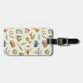 Wasserfarbe Harry Potter Icons Gepäckanhänger (Vorderseite horizontal)