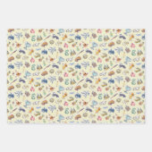 Wasserfarbe Harry Potter Icons Geschenkpapier Set (Vorderseite 3)