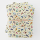 Wasserfarbe Harry Potter Icons Geschenkpapier Set (Beispiel)