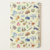 Wasserfarbe Harry Potter Icons Planer (Rückseite)